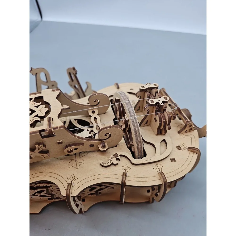UGEARS Hurdy-Gurdy - Mechanical 3D Wooden Model - UTG0028